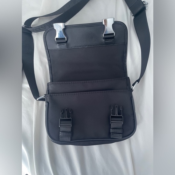 Black Inspired Crossbody with Coin purse Attachment - Picture 6 of 14